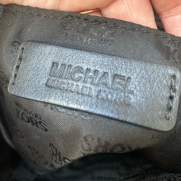 Michael Michael Kors jet set North South canvas tote beige black - Picture 9 of 9